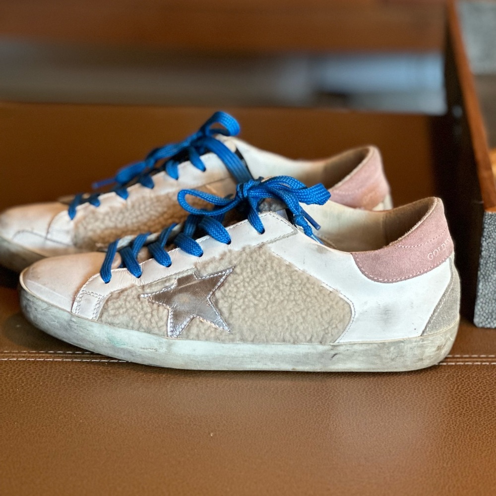Golden Goose Shearling Sneaker